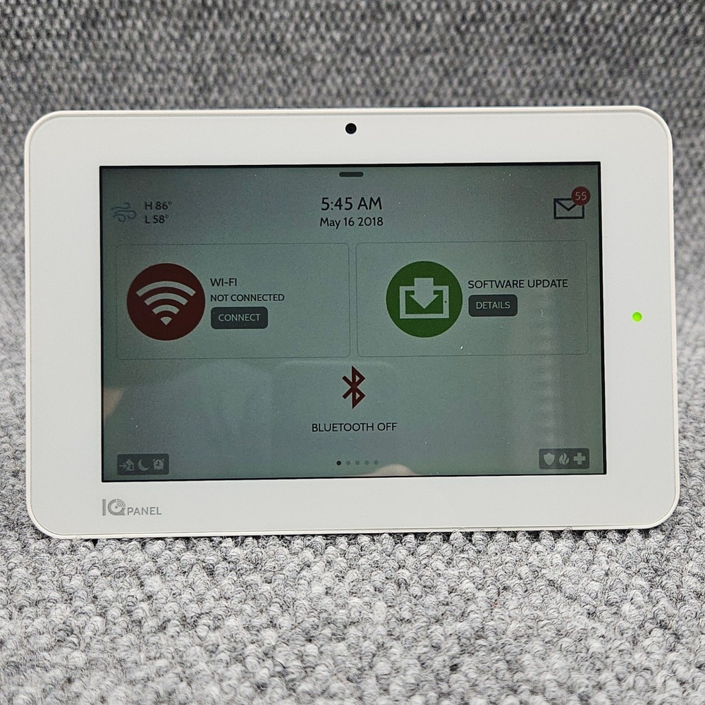 Alarm.com Qolsys IQ Panel 2 Type PSDN Smart Home Security Control Z-Wave Plus